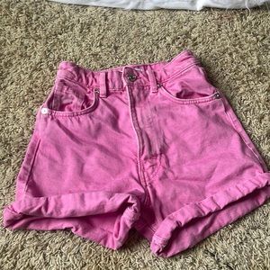 Zara Pink Mom shorts